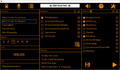Train Announcement Generator 2k+ - Evaluation